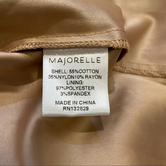 MAJORELLE Benson Mini Dress in Cranberry Red Dress - Picture 15 of 16